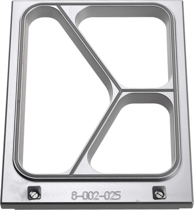 Sealraam/Inlegring 3-vaks PP schaal 227x177mm