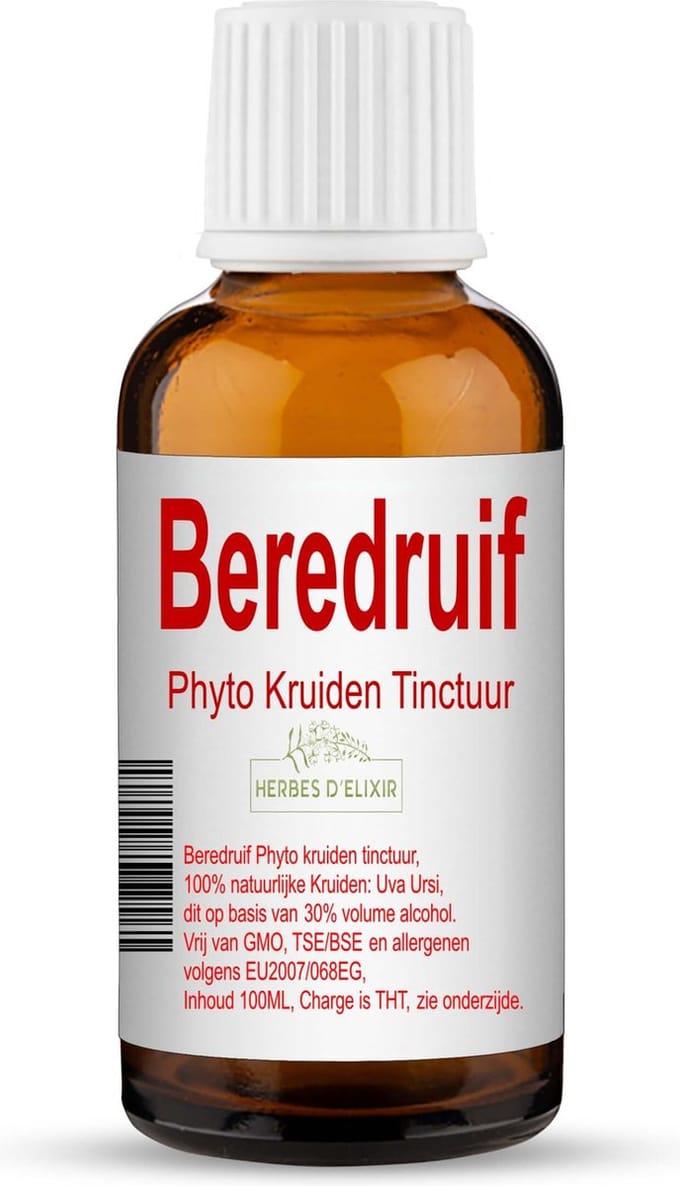 Herbes D'elixir Berendruif Tinctuur – 100 ml – Natuurlijke Extract – ondersteund het Immuunsysteem