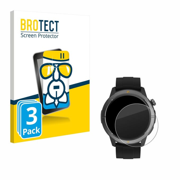 Screenprotector 3 Stuks voor AGM Legion Watch 1.43" Beschermglas transparant