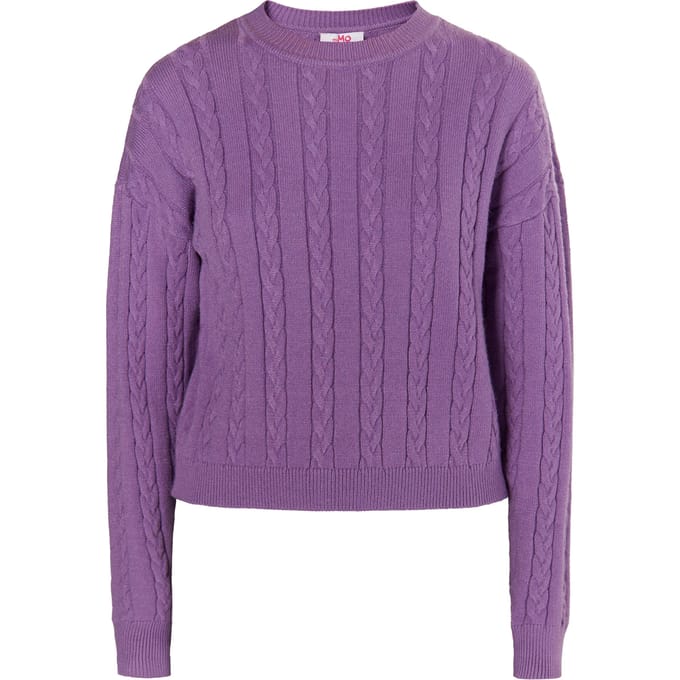 Mymo Gebreide trui Dames violet