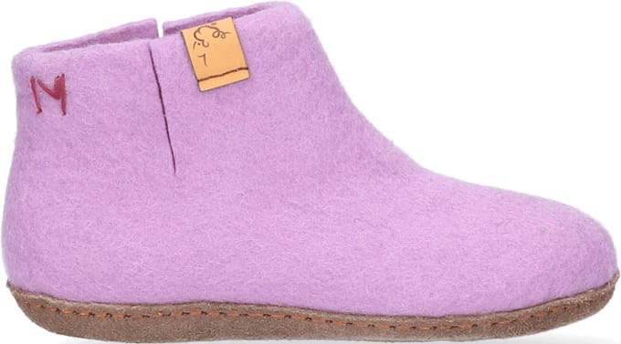 Tofvel - Luna - Meisjes - Pantoffels Wol - Paars