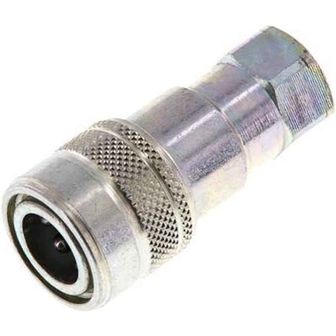 Stalen DN 5 Hydraulische Koppeling Snelkoppeling 1/8 inch NPT binnendraad ISO 7241-1 B D 10.9mm