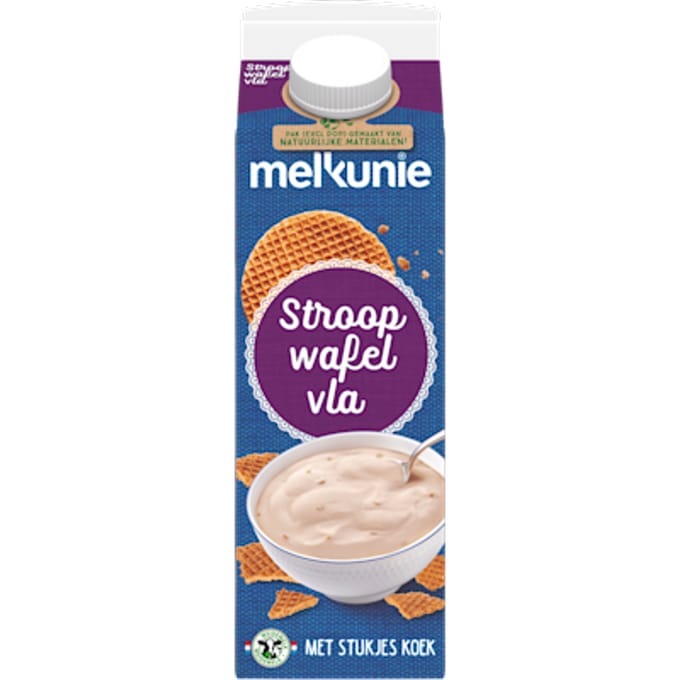 Stroopwafel vla