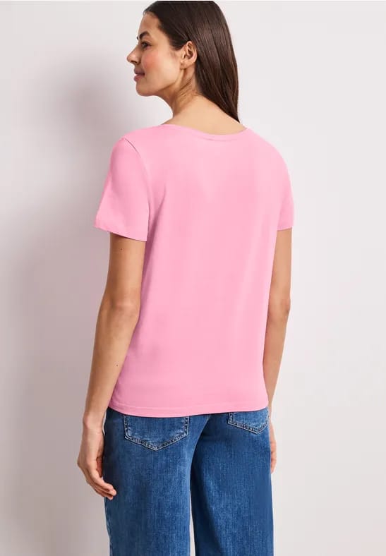 Shirt met schelpenprint