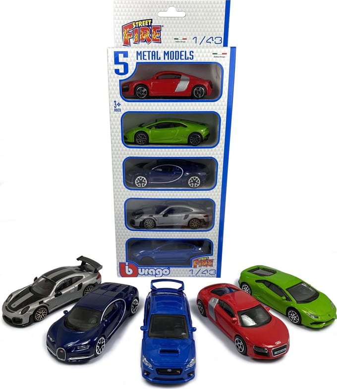 Bburago Set - Modelauto - Schaal 1:43 - Div.
