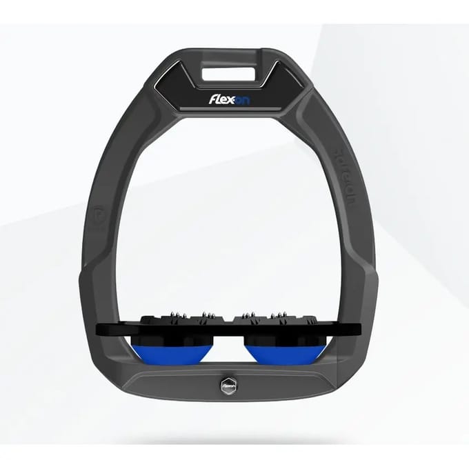Plat Ultra Grip Veiligheidsbeugels Grafiet/Zwart/Blauw Flex-On Safe-On
