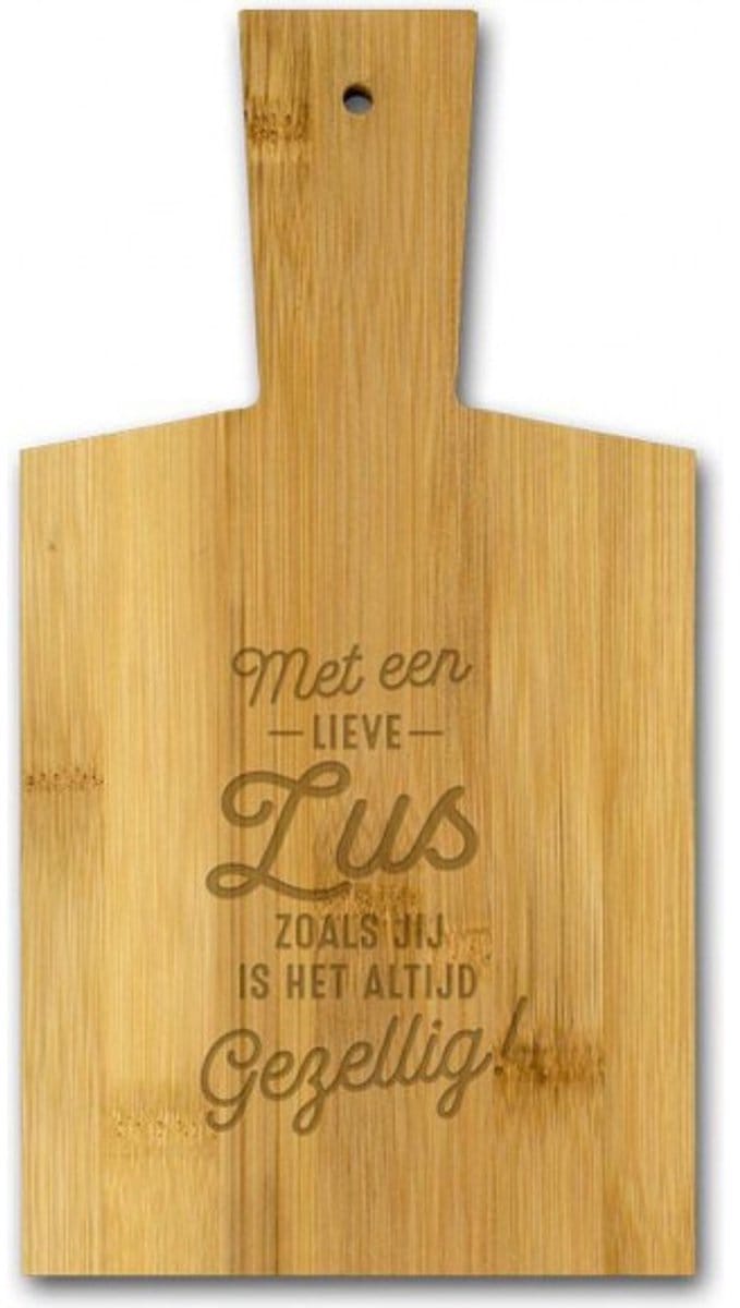 Borrelplank - Lieve zus