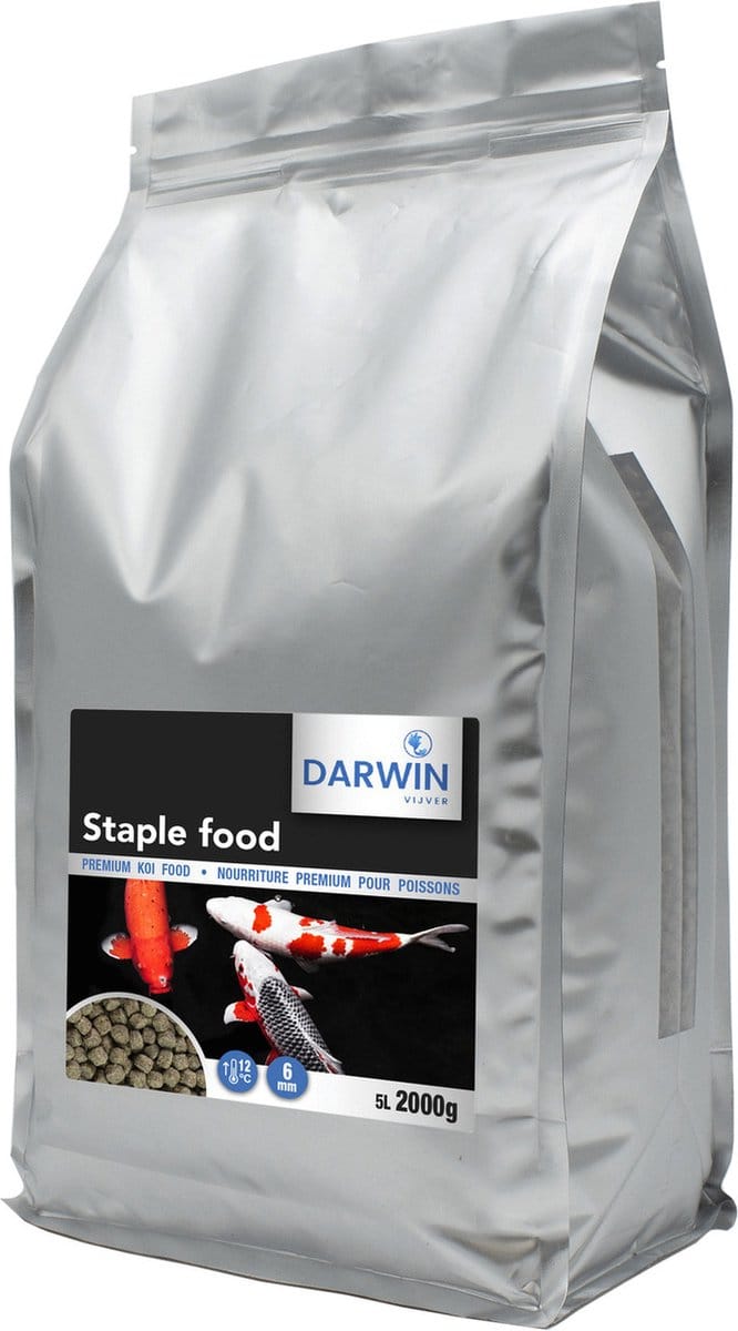 Darwin Premium Staple Food 6 mm - Vijvervoer - 5 l
