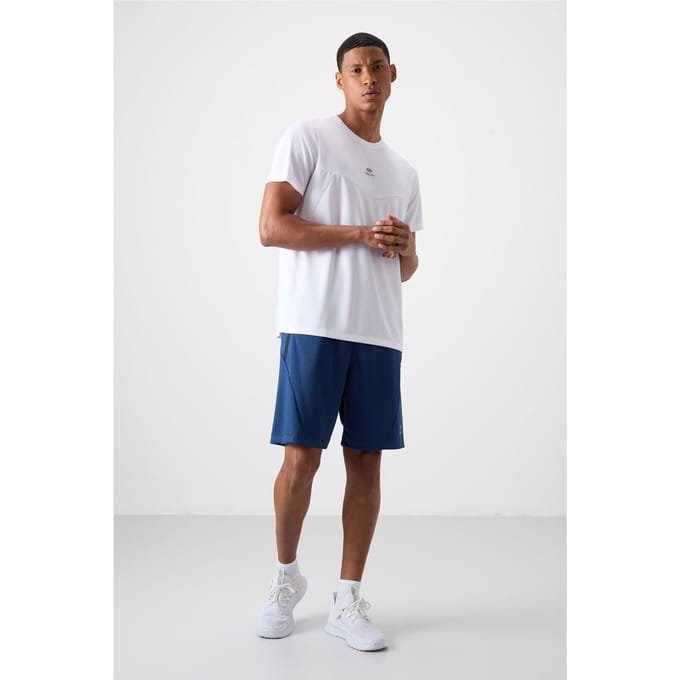 Heren Polyester Gebreide Zweet Shorts
