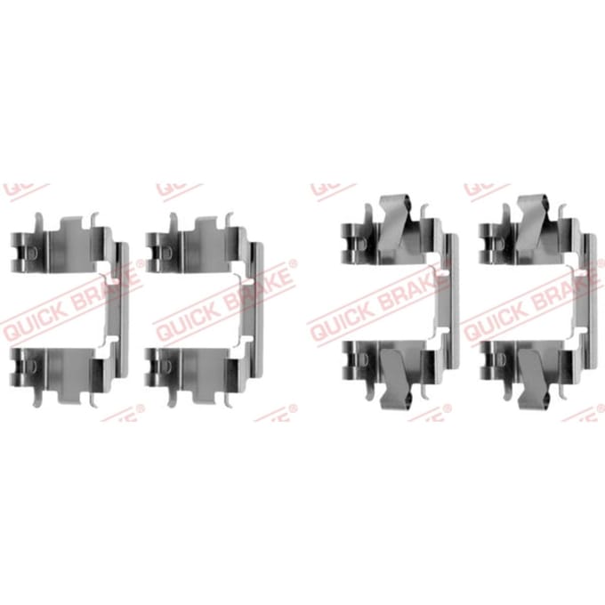 Toebehorenset, schijfremblok QUICK BRAKE 109-1257