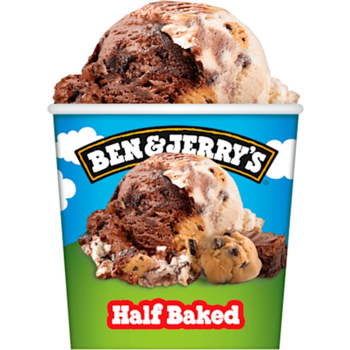 Ben & Jerry's Half Baked IJs - 465 ml