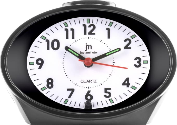 Justaminute | Wekker | Zwart