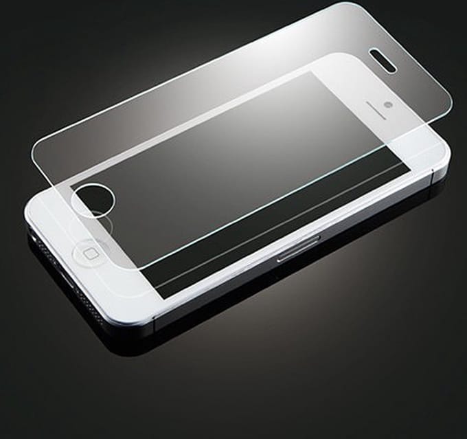 Peachy Tempered Glass Protector geschikt voor iPhone 5 5s SE 2016 Gehard glas