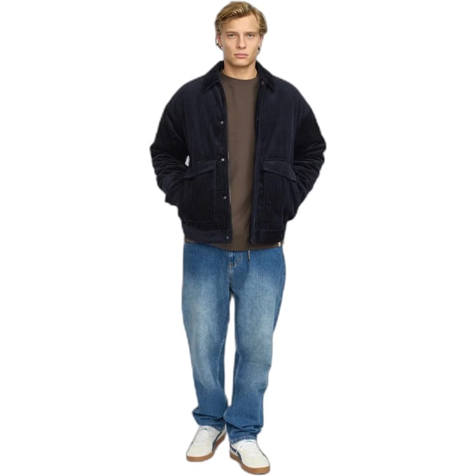 Gestepte corduroy jas Revolution