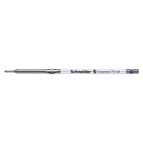 Schneider balpenvulling - Express 75 - penpunt M - blauw - S-7513