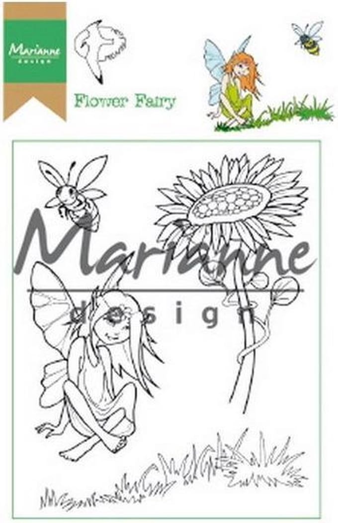 Marianne Design Clear stamps - Hetty's Bloemen fee
