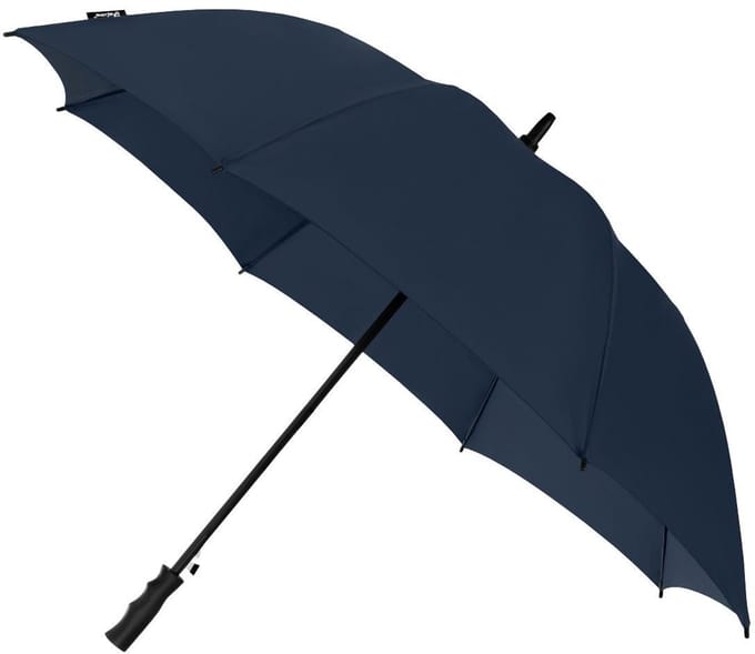 Falcone golfparaplu/stormparaplu - windproof - navy - 120 cm - automaat