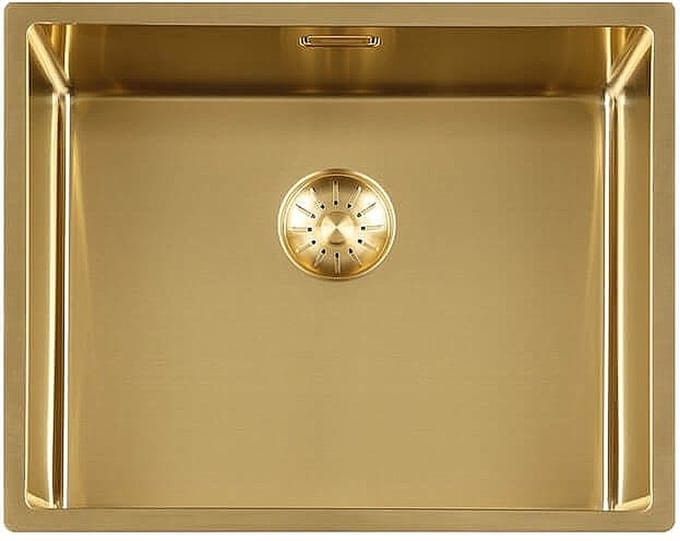 Lorreine Royal series spoelbak 50x40cm gold