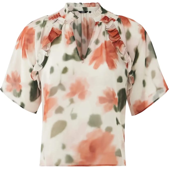 Damesbloes met bloemen Mexx