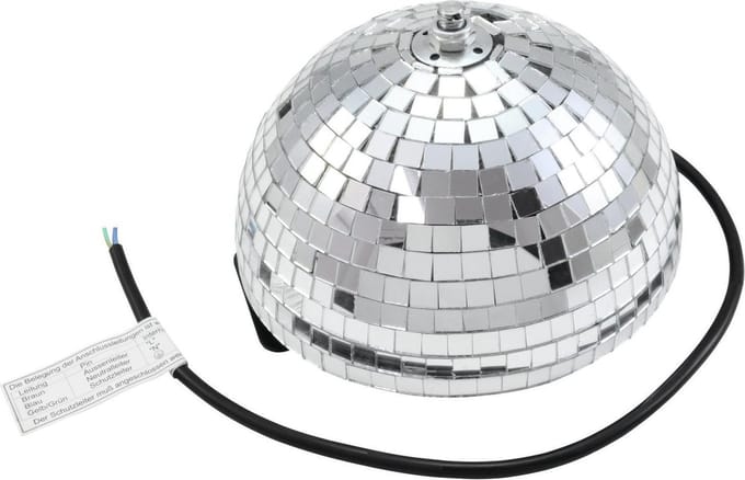 EUROLITE Halve Discobal - Spiegelbol - Discobol 20cm met motor