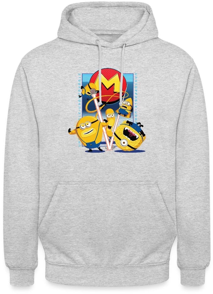 Minions Mega Minions Met Superkrachten Hoodie Unisex