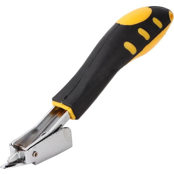 Zware Bekleding Duurzame Nageltrekker Nietjesverwijderaar met Rubberen Handvat Multi Handgereedschap black