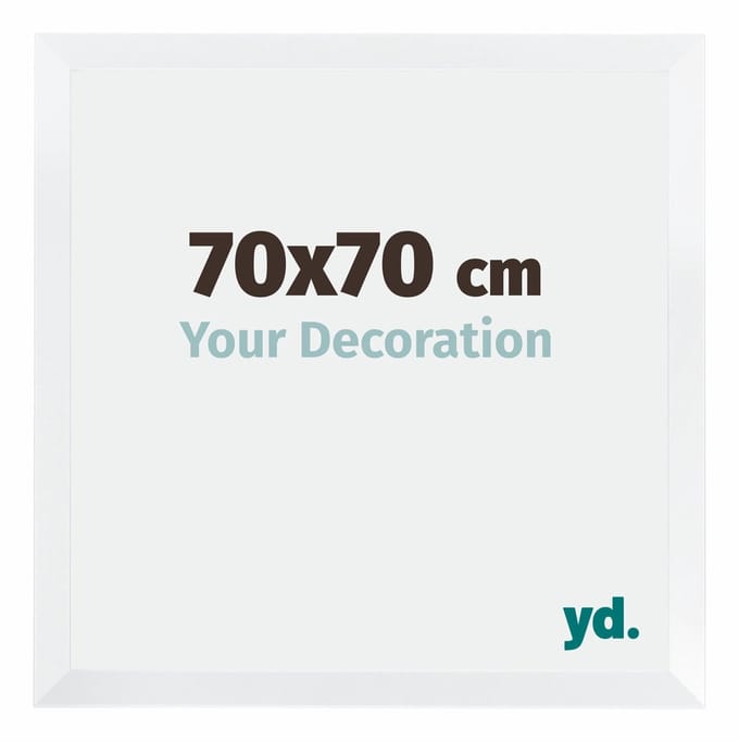 Your Decoration - Fotolijst 70x70 cm - MDF - Wit Mat - Catania