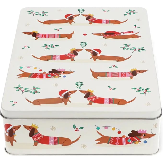 Opbergdoos Rex London Festive Sausage Dog