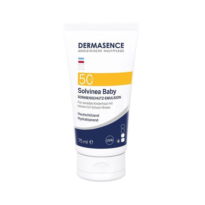 Dermasence Solvinea Baby Zonnebescherming Emulsie SPF50 75