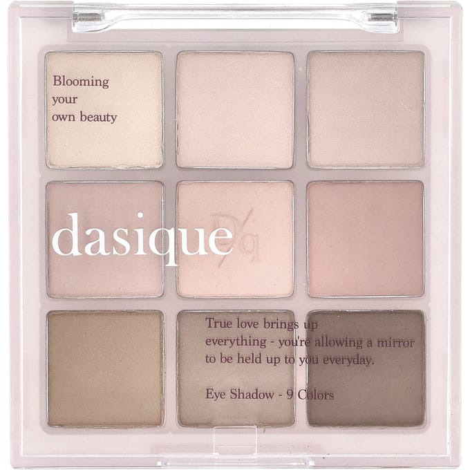 Dasique, eyeshadow palette, 13 cool blending, 1 pack