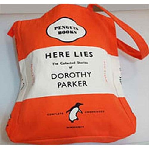 Here Lies - Dorothy Parker Book Bag