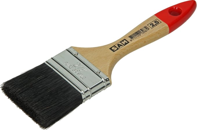 SAM alkyd platte verfkwast - 2,5 inch