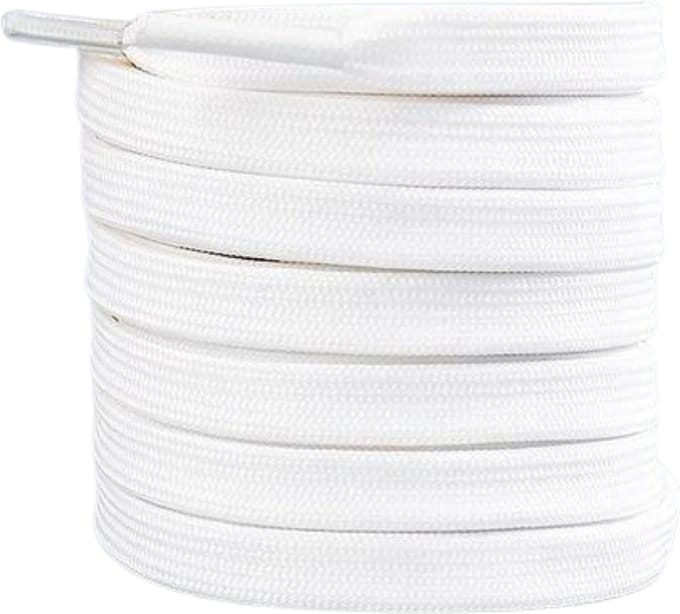 Veters Plat - Schoenveters - Laces - 120 CM - Wit
