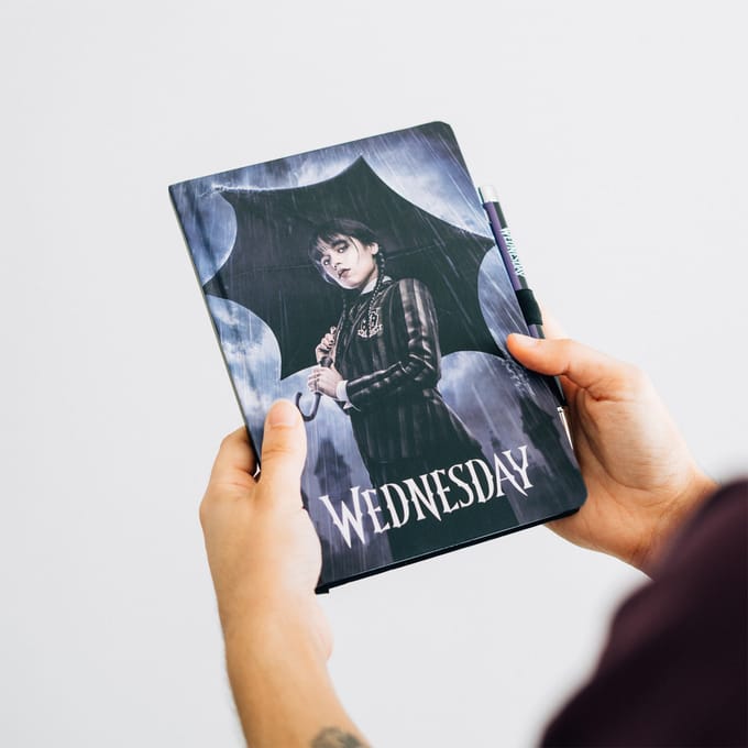 Wednesday Premium A5 Notebook With Projector Pen