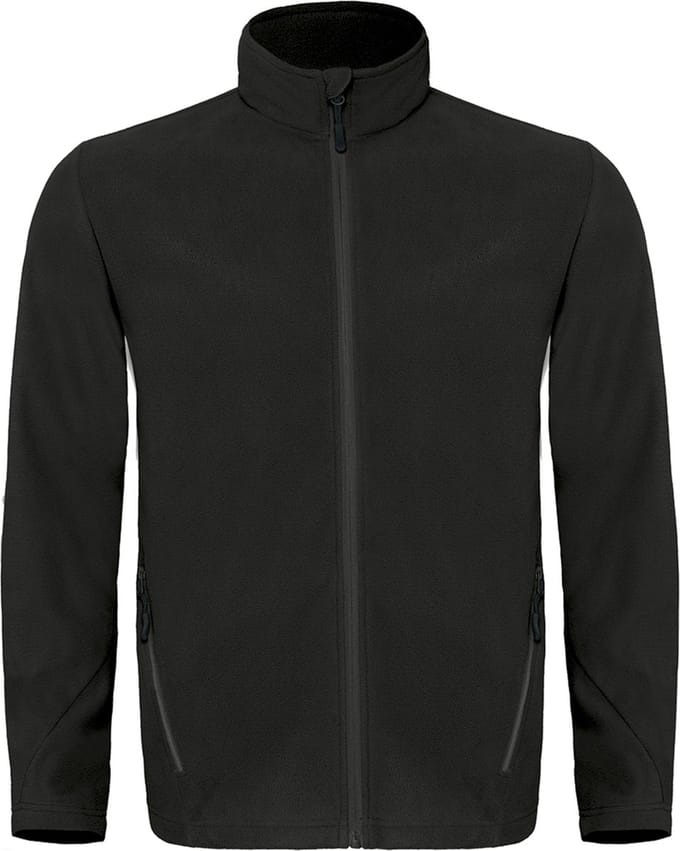 Fleecevest 'Coolstar Men Fleece Full Zip' Maat M Zwart