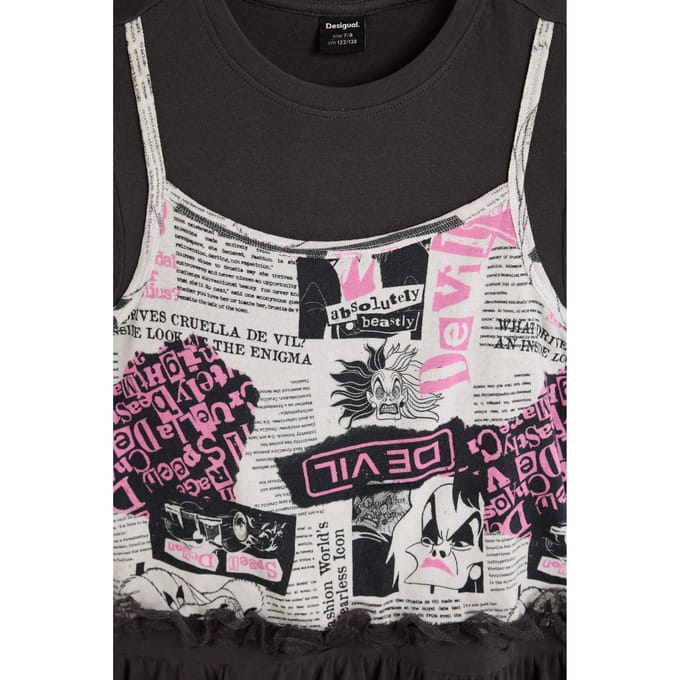Meisjes-T-shirt Desigual Cruella