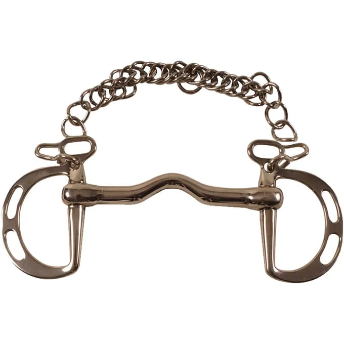 Spaans bit voor niet-gearticuleerd paard Umbria Equitazione SS Uxeter