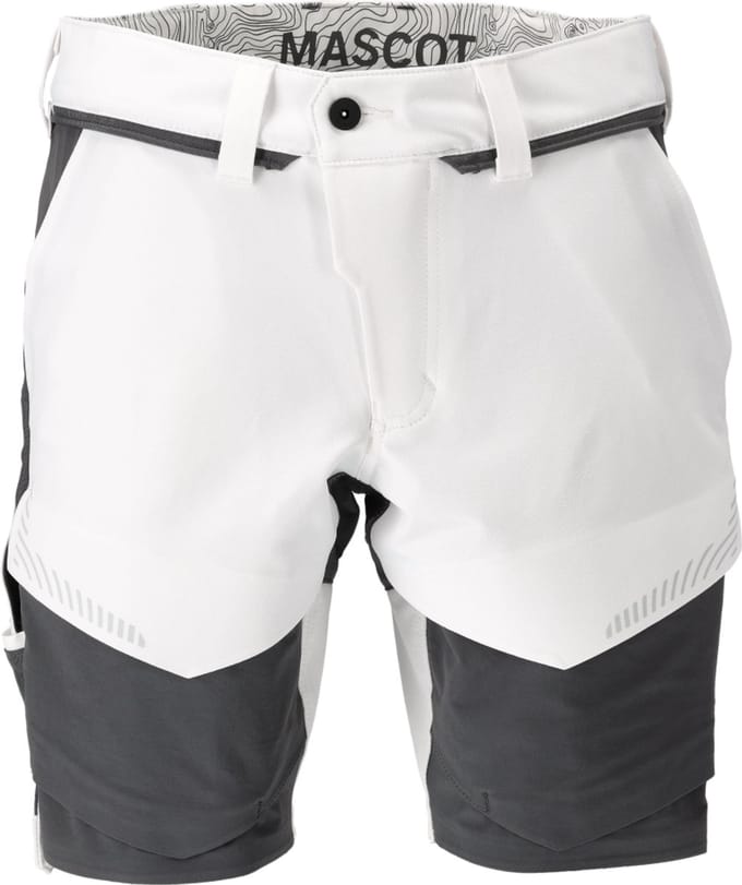Mascot Customized Shorts 22149-605 - wit/steengrijs - C44 - 24
