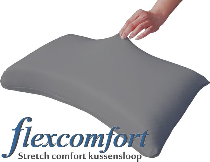 Mahoton Kussenslopen Flexcomfort Grijs Butterfly