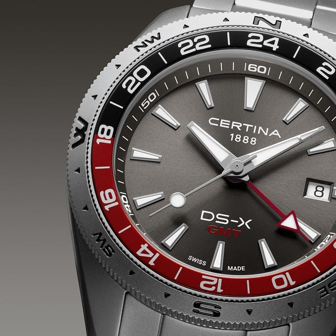 Certina DS-X C0474521108101 DS-X GMT Horloge