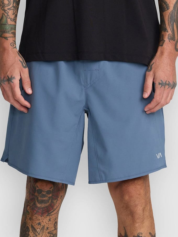 RVCA Yogger Stretch 17 Korte Broek blauw