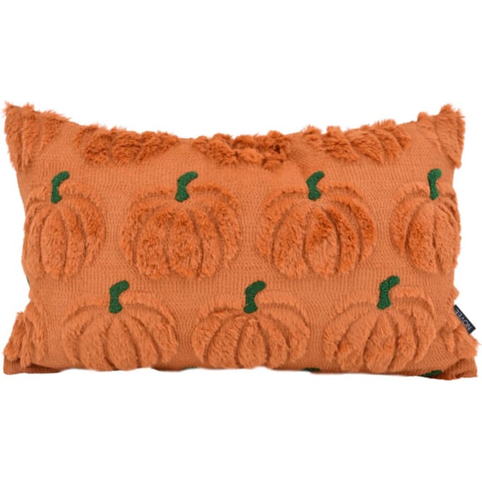 NOVÉE Sierkussen furry pumpkin | 30 x 50 cm | polyester