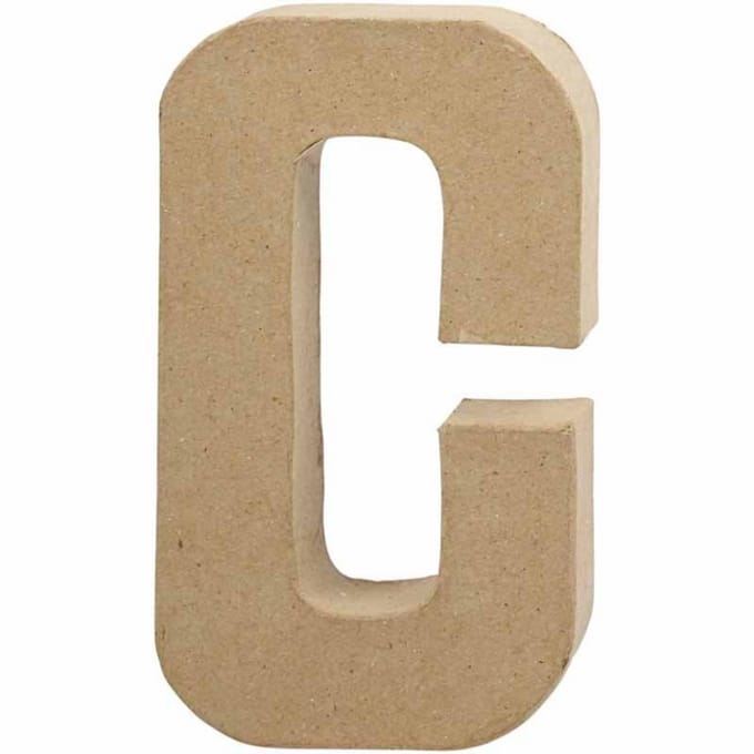 Creativ Company Letter Papier-mache - C