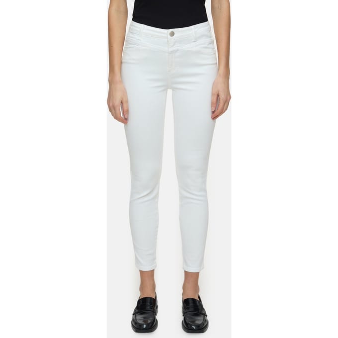 Closed Skinny Pusher Jeans White Größe: W32L34 | Skinny Pants Outlet | Damen | Weiß