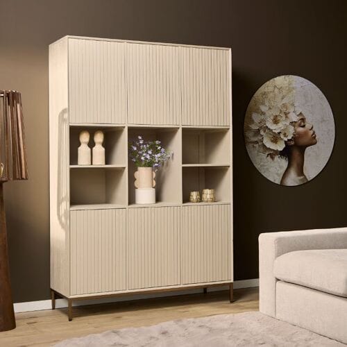 Starfurn - Vakkenkast Madison XL 135 cm - zand