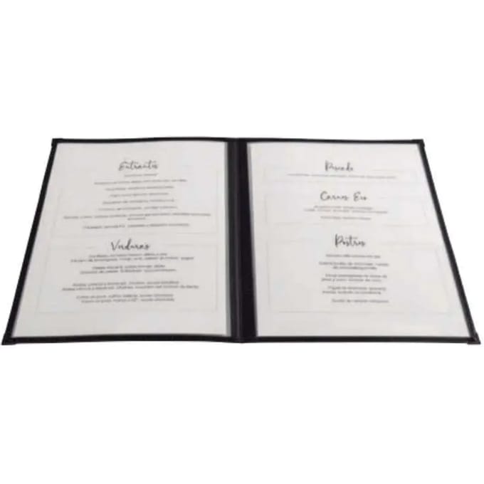 A4 tweezijdige menu lijsthouder collectie Lacor
