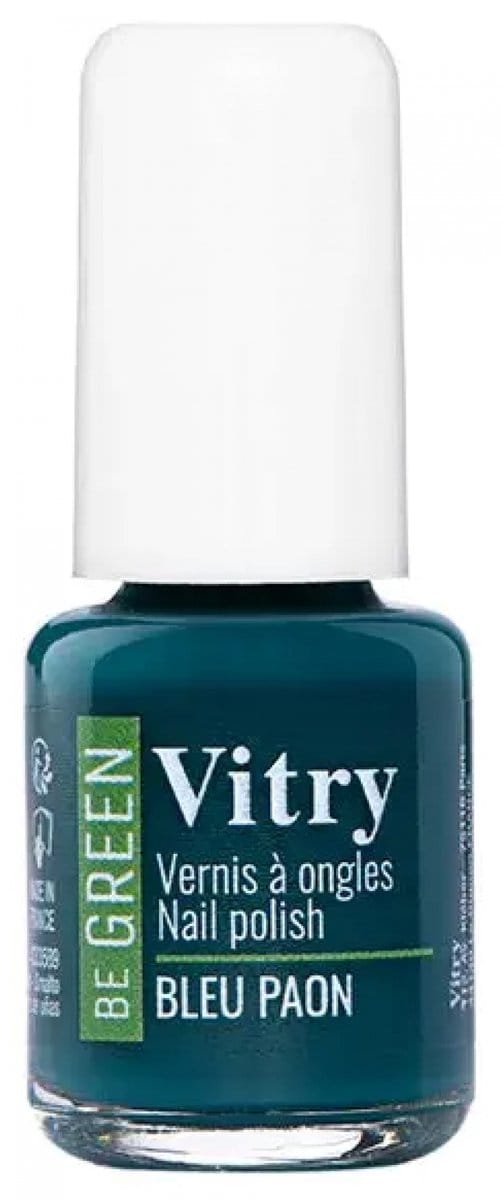 Vitry Be Green Nagellak 6 ml (Kleur : Pauwblauw)