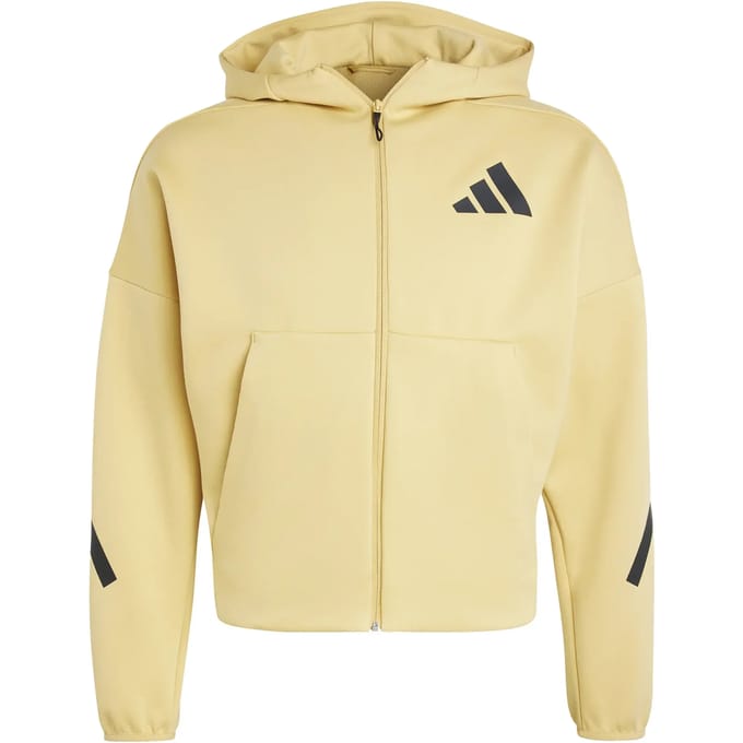 Adidas Z.n.e Sweatshirt Met Rits Geel S / Regular Vrouw