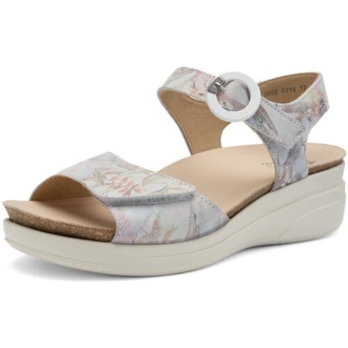 Sandalen met sleehak Ara -
