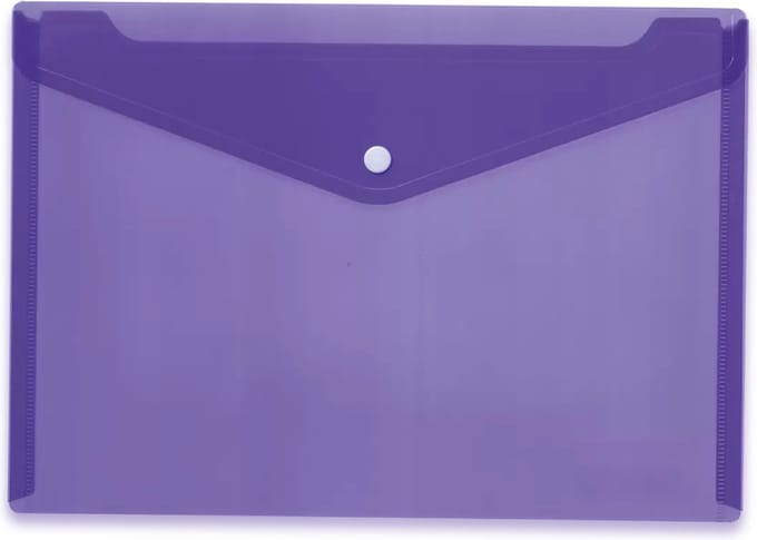 Opbergmapje 33x23cm PP violet